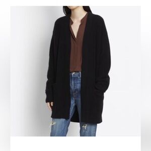 Vince 100% Cashmere Open Front Cashmere Cardigan